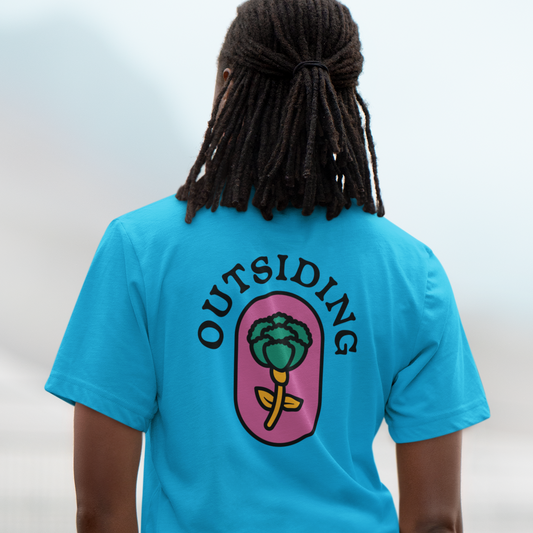Outsiding Carnation Tee