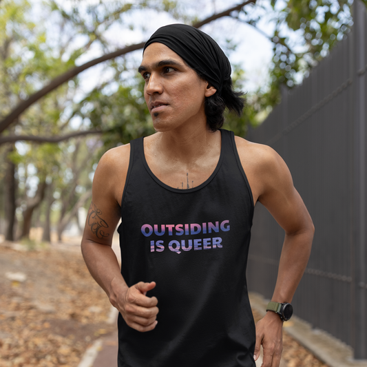Outsiding is Queer Tank - Sunset