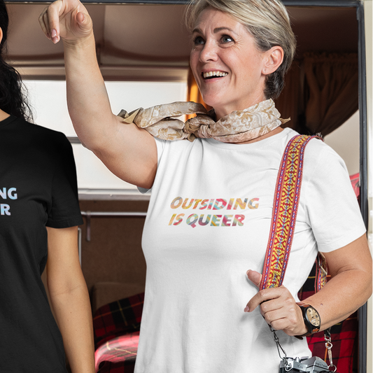 Outsiding Is Queer Tee - Vinicunca