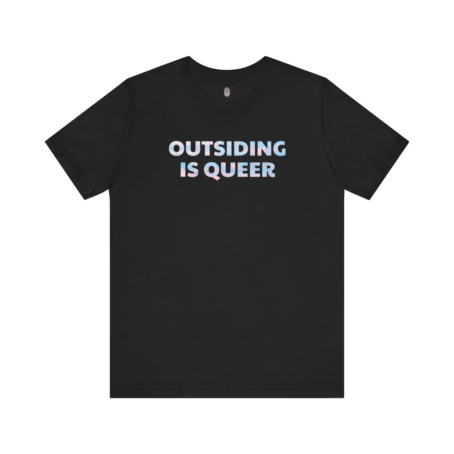 Outsiding Is Queer Tee - Trans