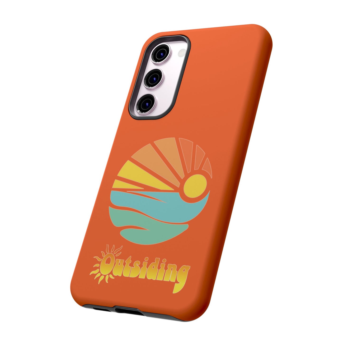 Phone Case in Orange