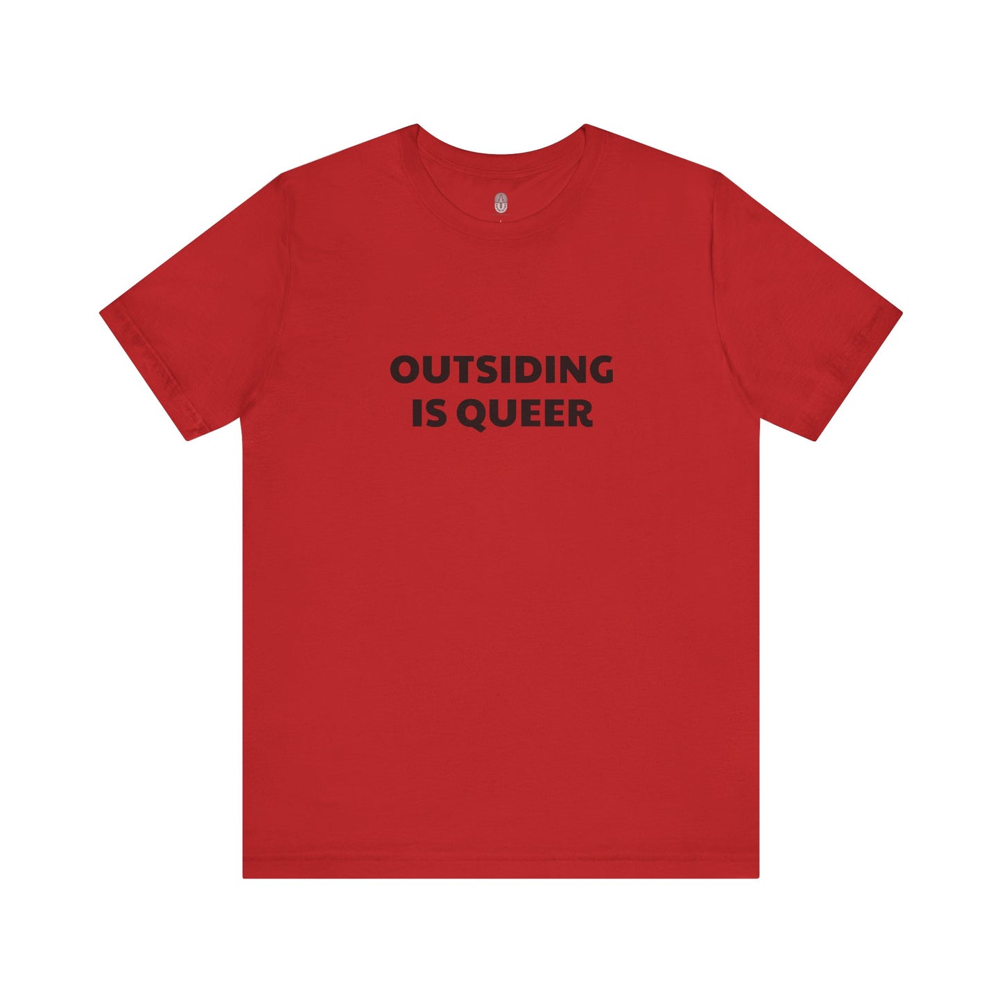 Outsiding Is Queer Tee - Statement