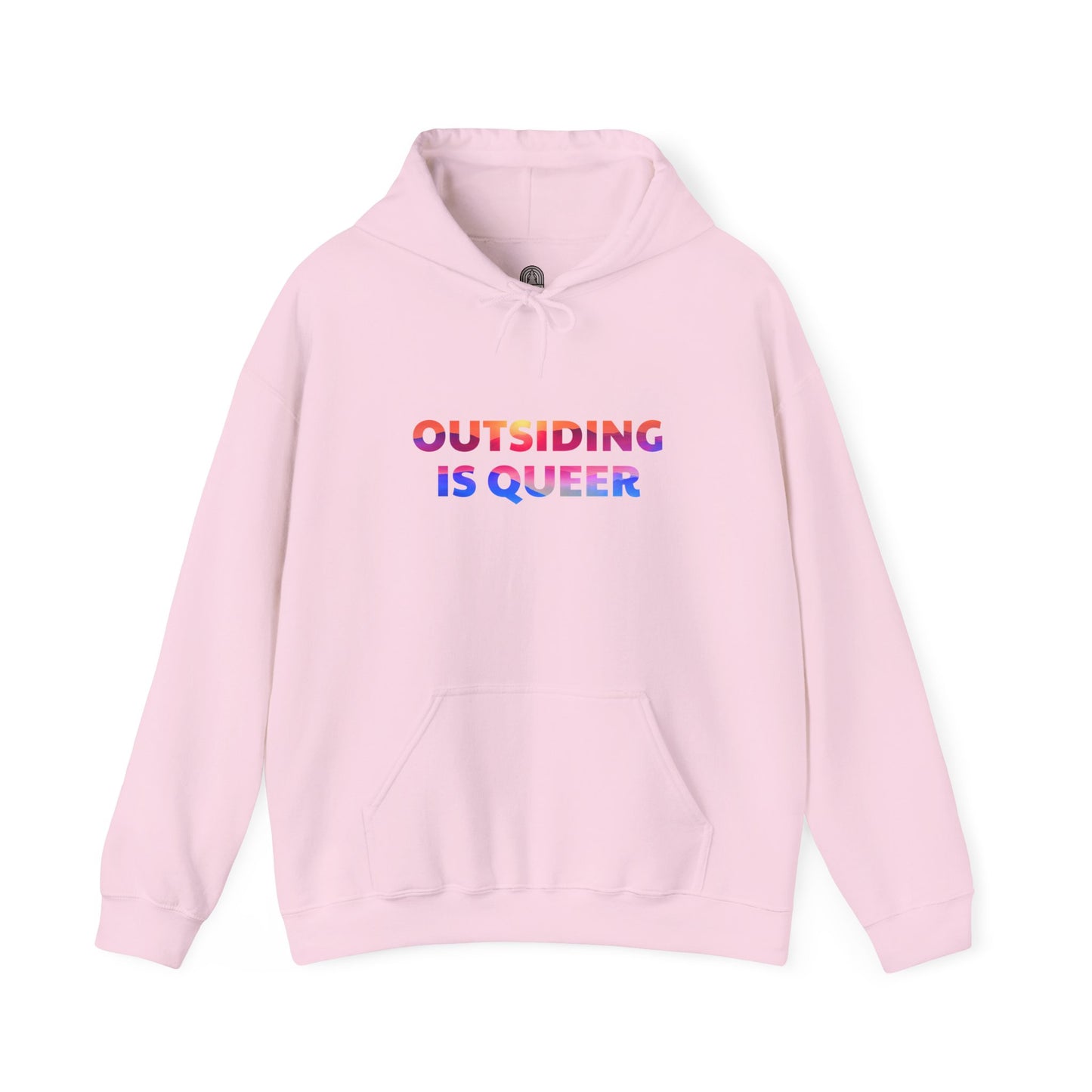 Outsiding is Queer - Mountains Hoodie