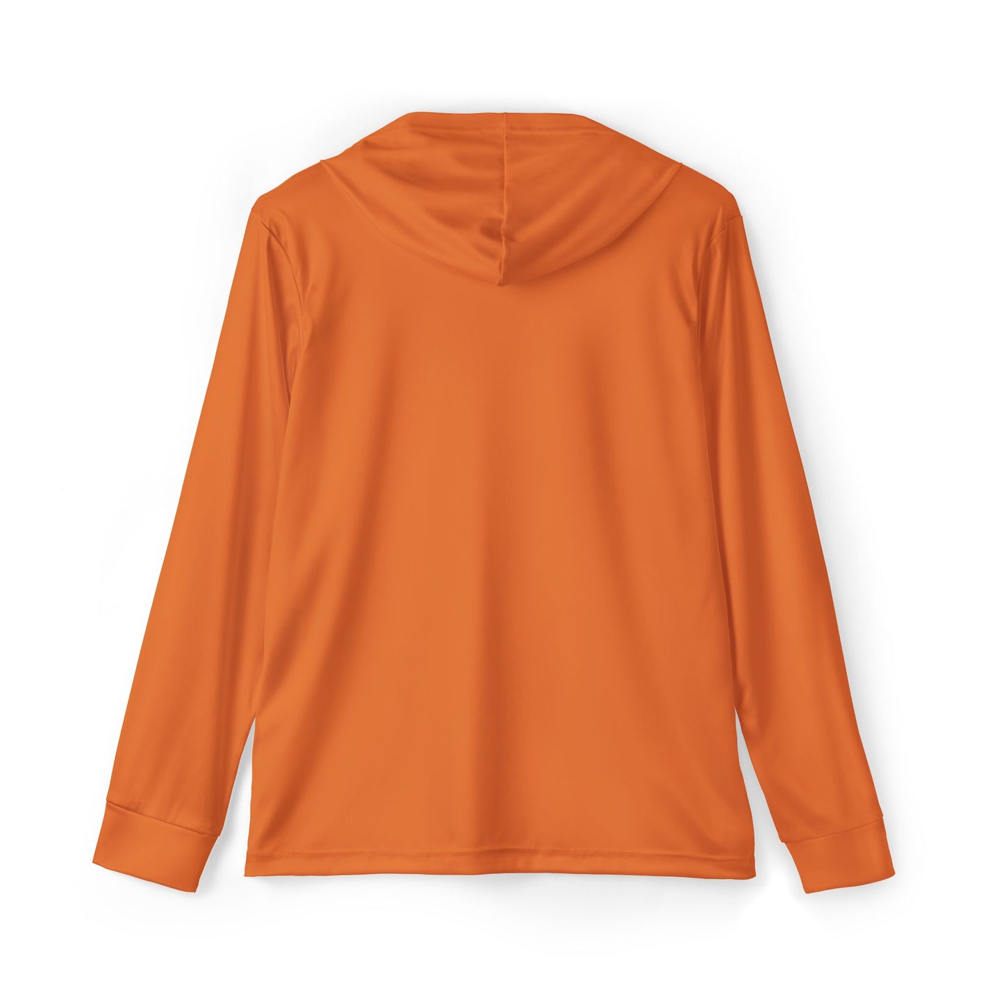 Sporty Sun Protection Hoodie in Orange