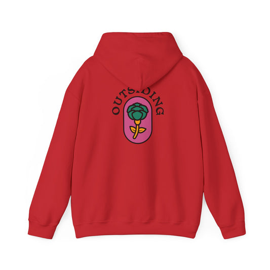Outsiding Carnation Hoodie