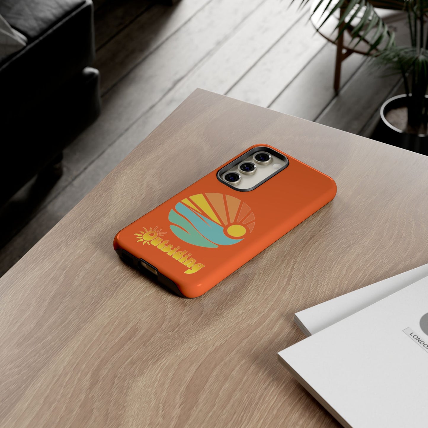 Phone Case in Orange