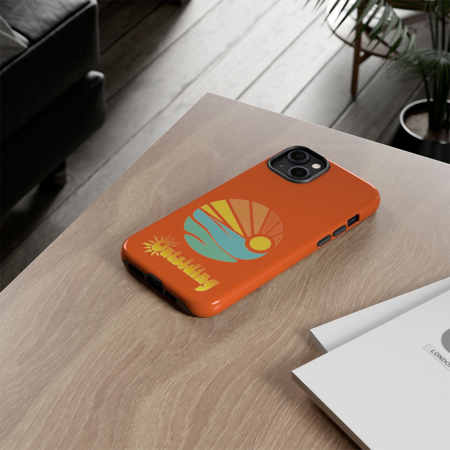 Phone Case in Orange