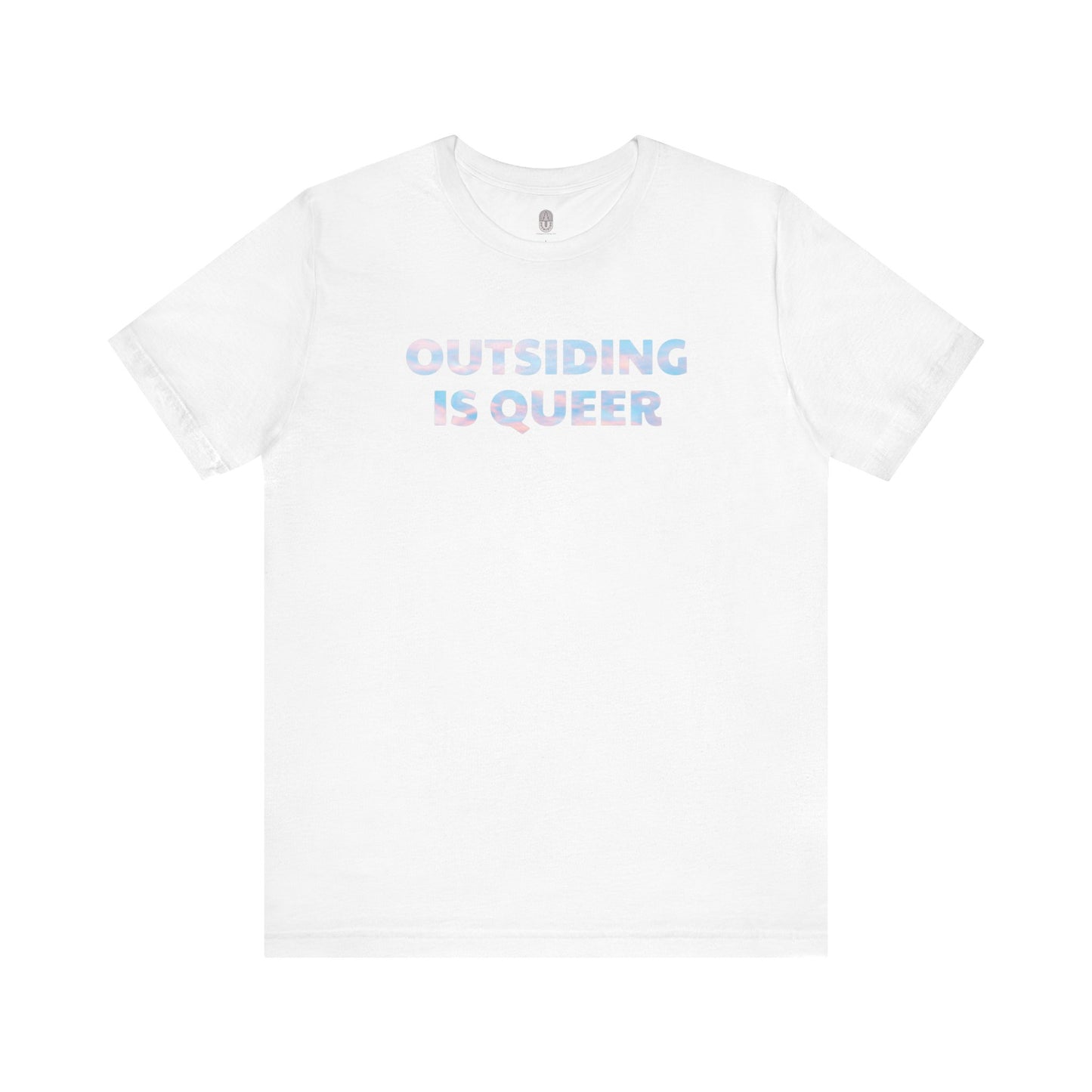 Outsiding Is Queer Tee - Trans