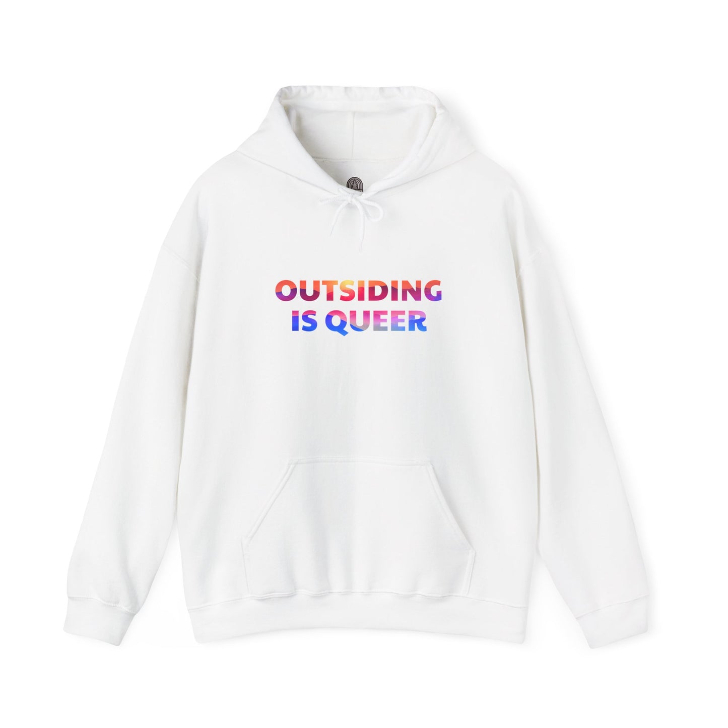 Outsiding is Queer - Mountains Hoodie
