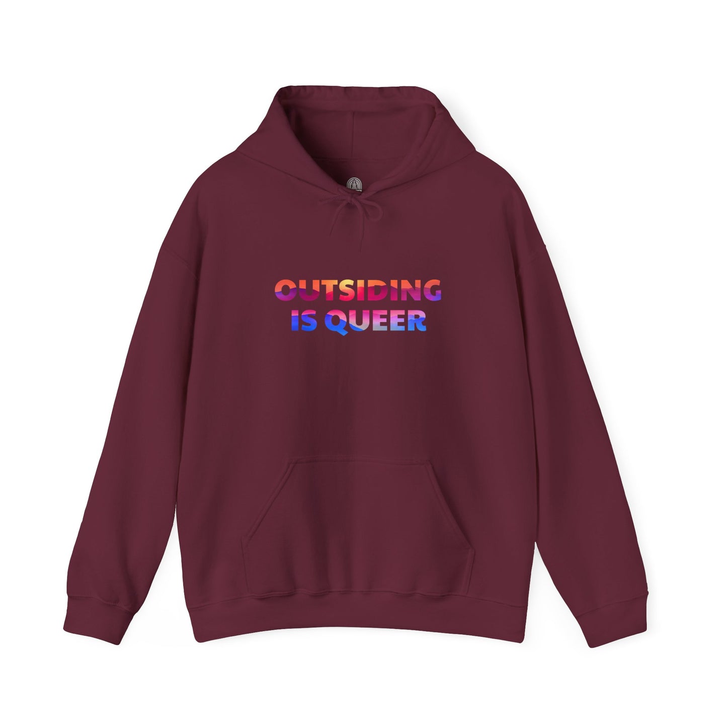 Outsiding is Queer - Mountains Hoodie
