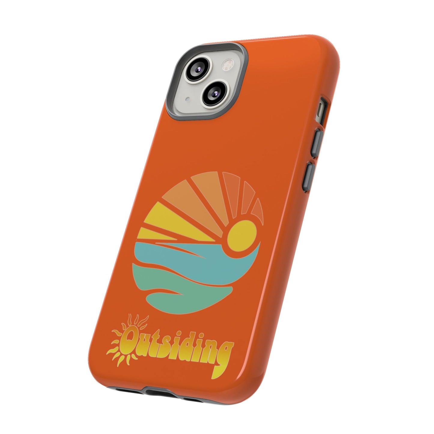 Phone Case in Orange