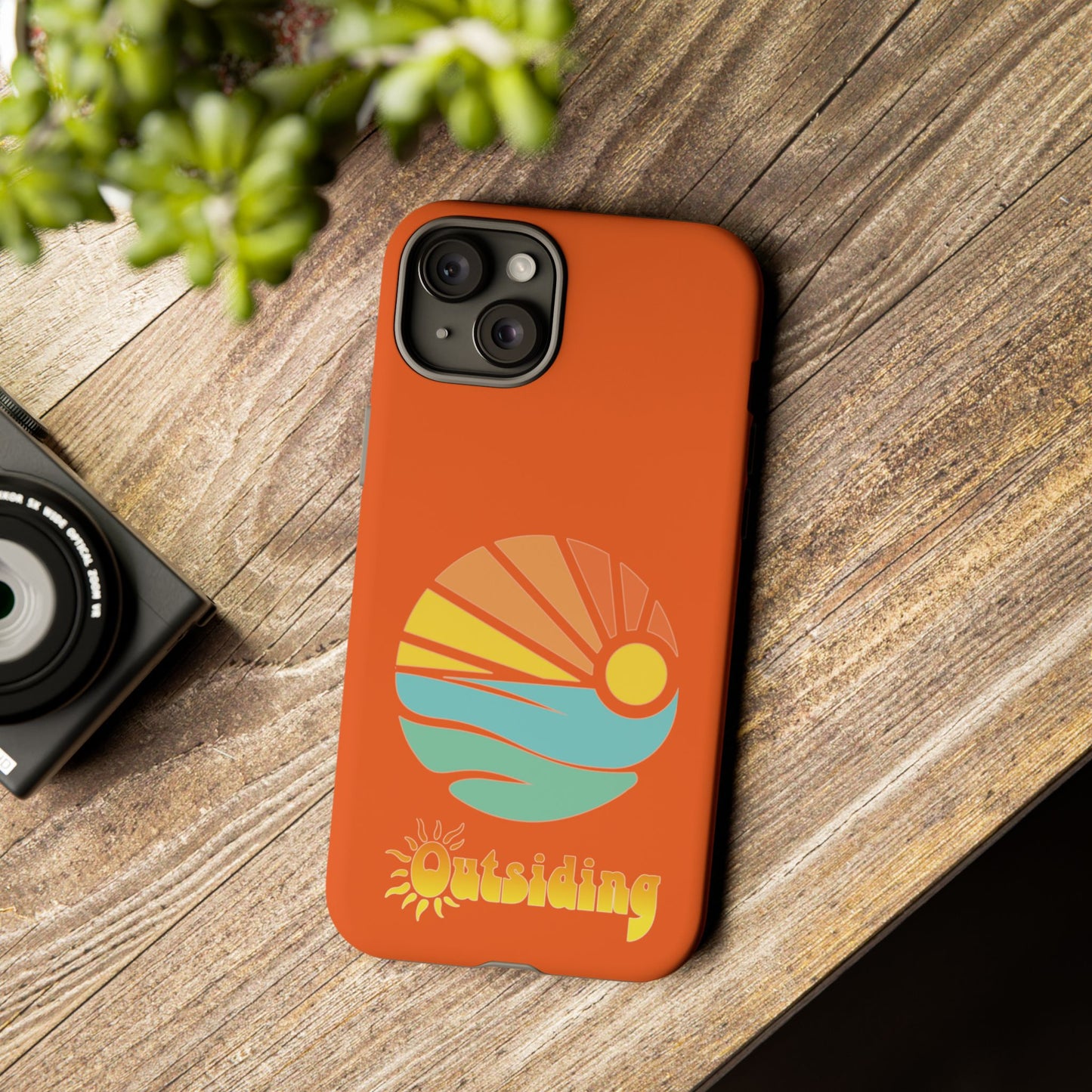 Phone Case in Orange