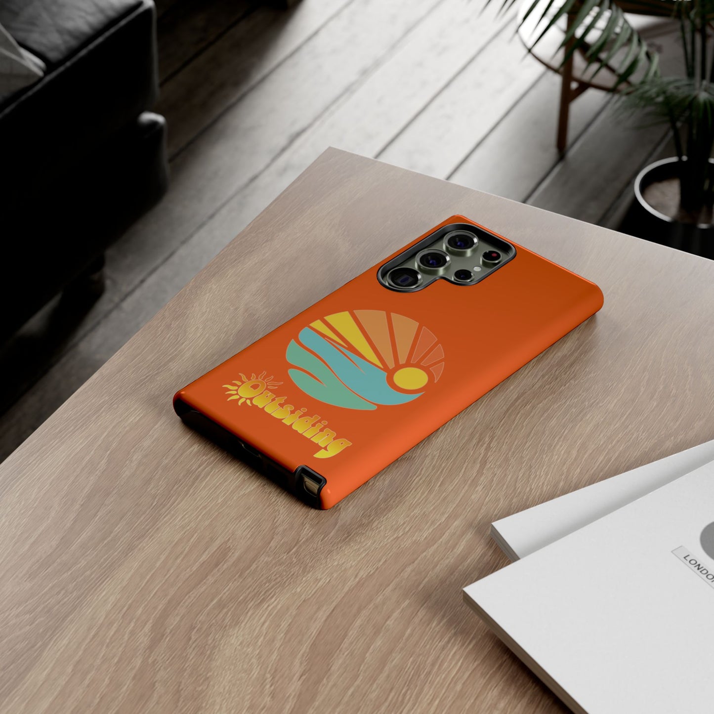 Phone Case in Orange