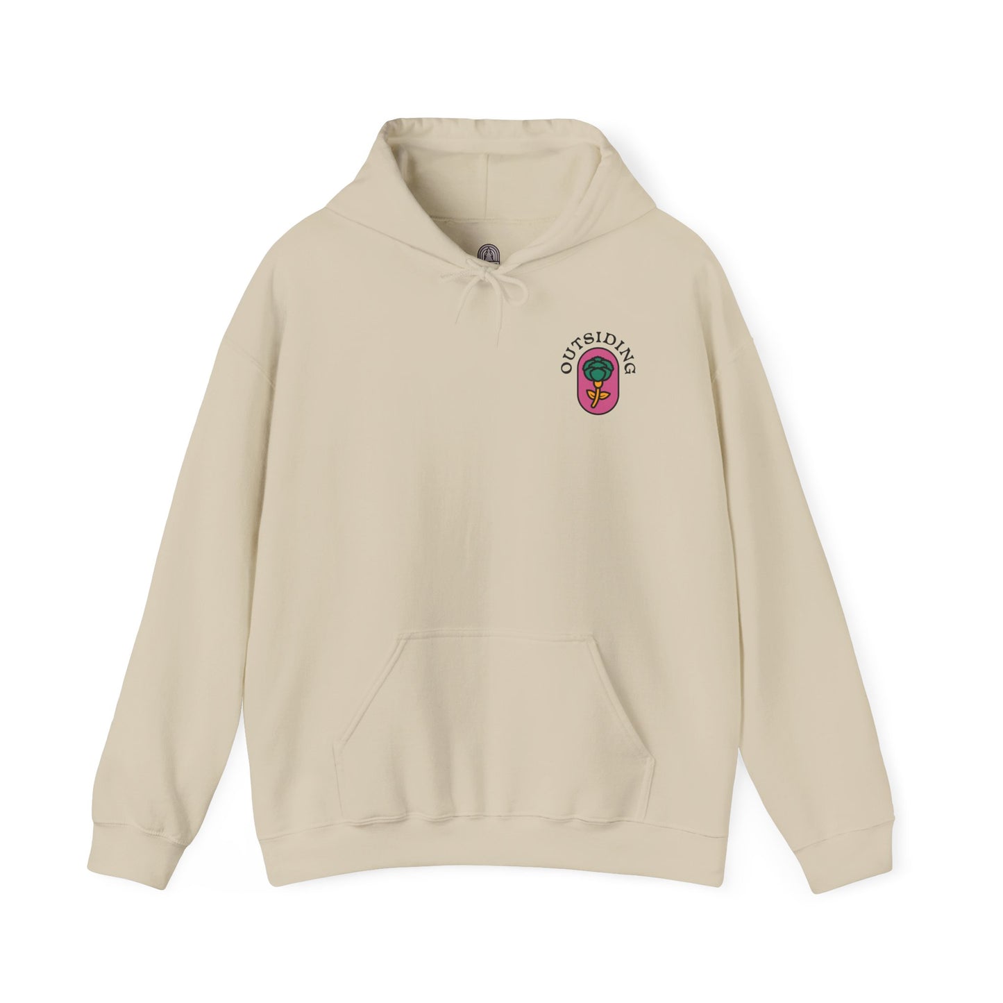 Outsiding Carnation Hoodie