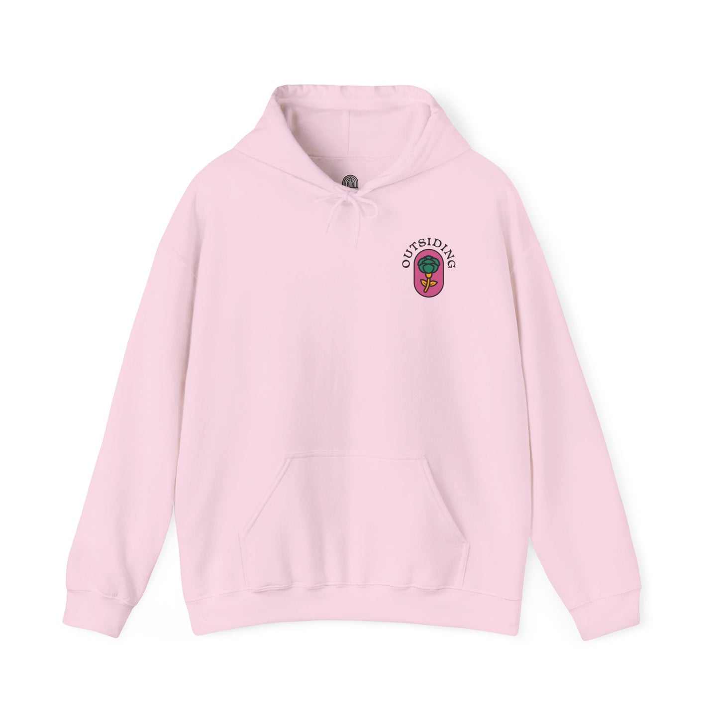 Outsiding Carnation Hoodie