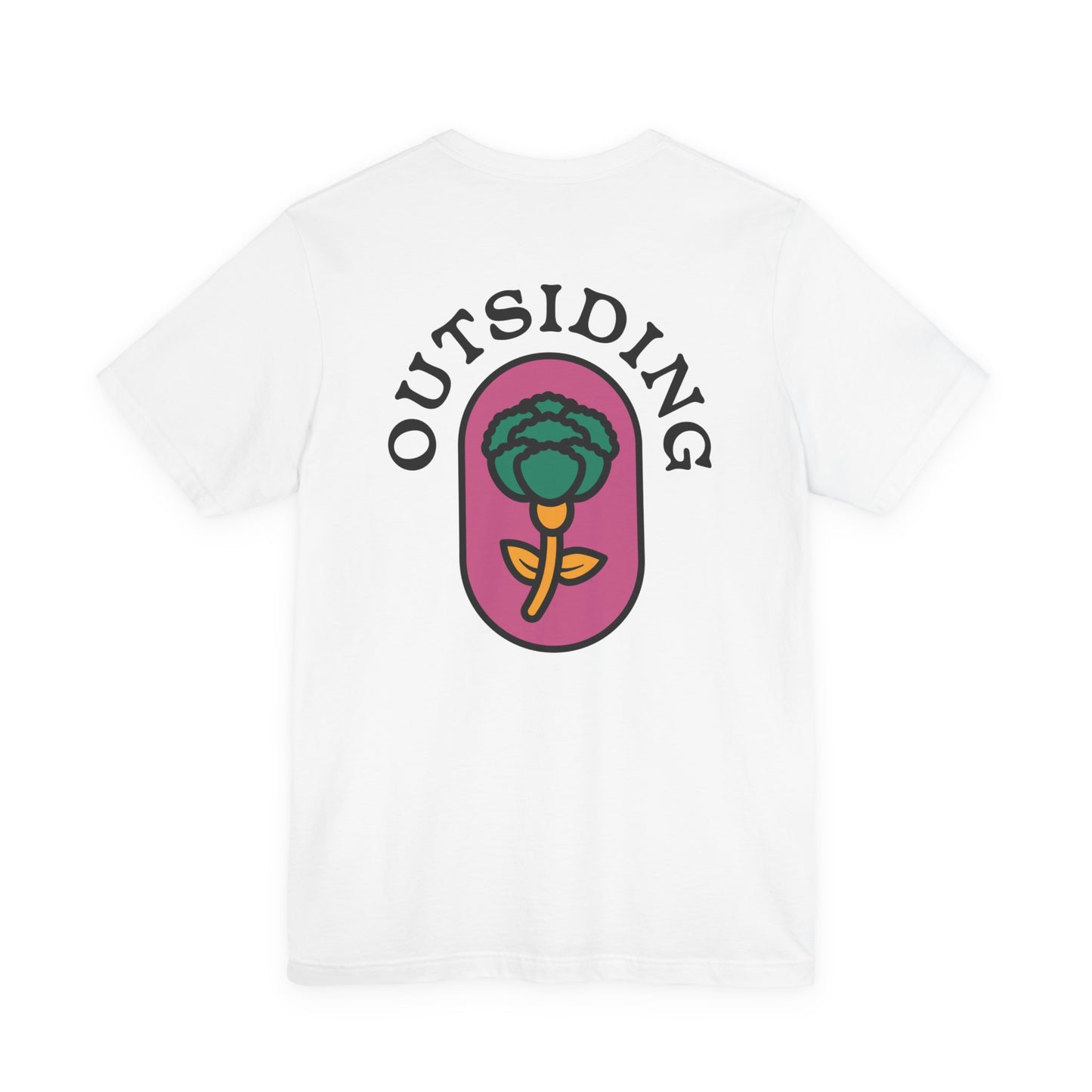 Outsiding Carnation Tee