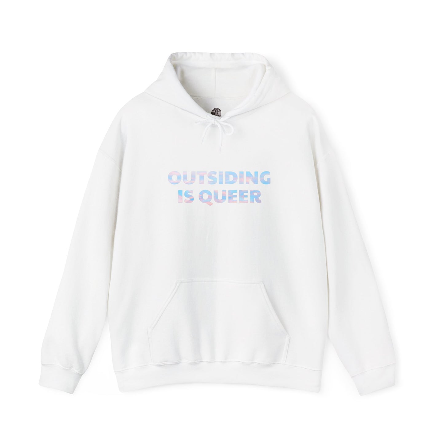 Outsiding is Queer - Trans Hoodie