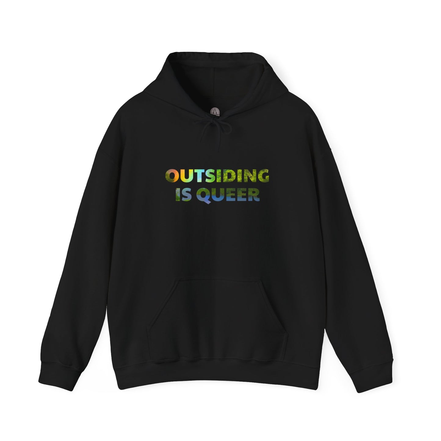 Outsiding is Queer - Rainbow Hoodie