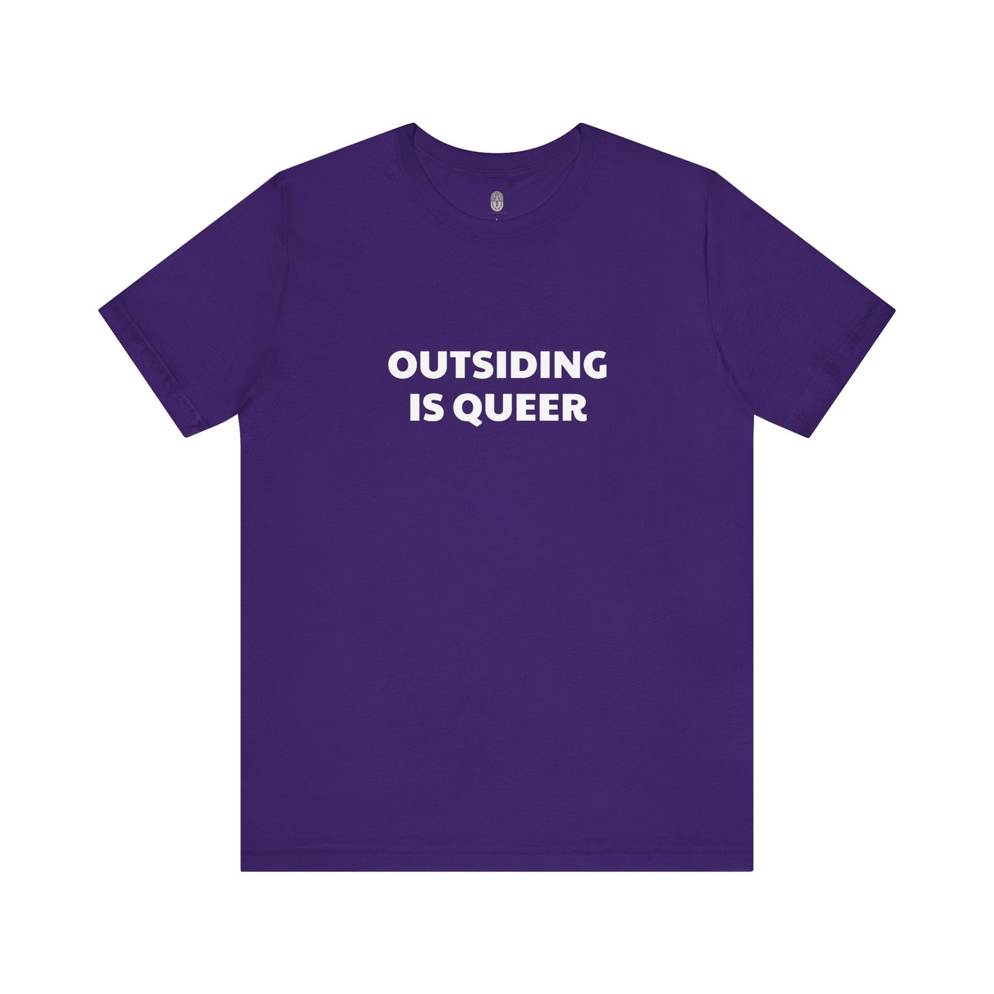 Outsiding Is Queer Tee - Statement