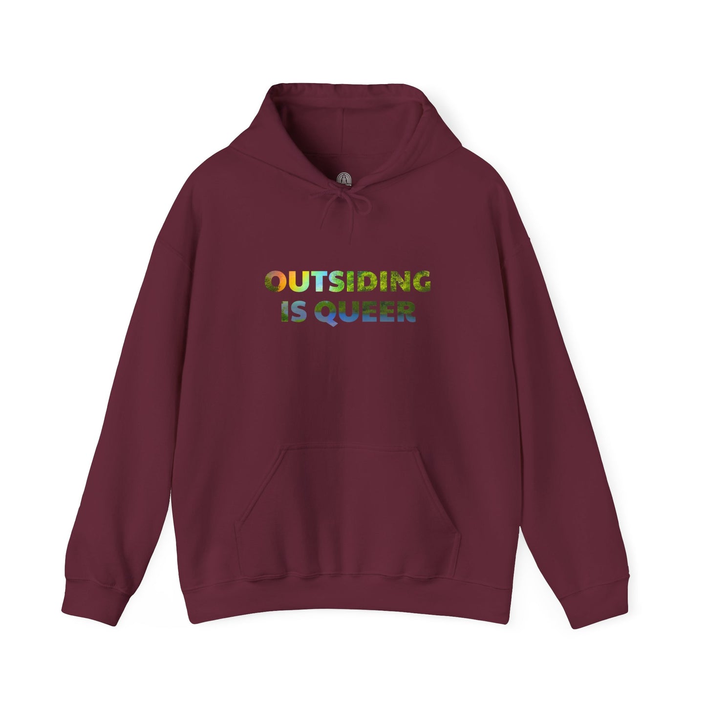 Outsiding is Queer - Rainbow Hoodie