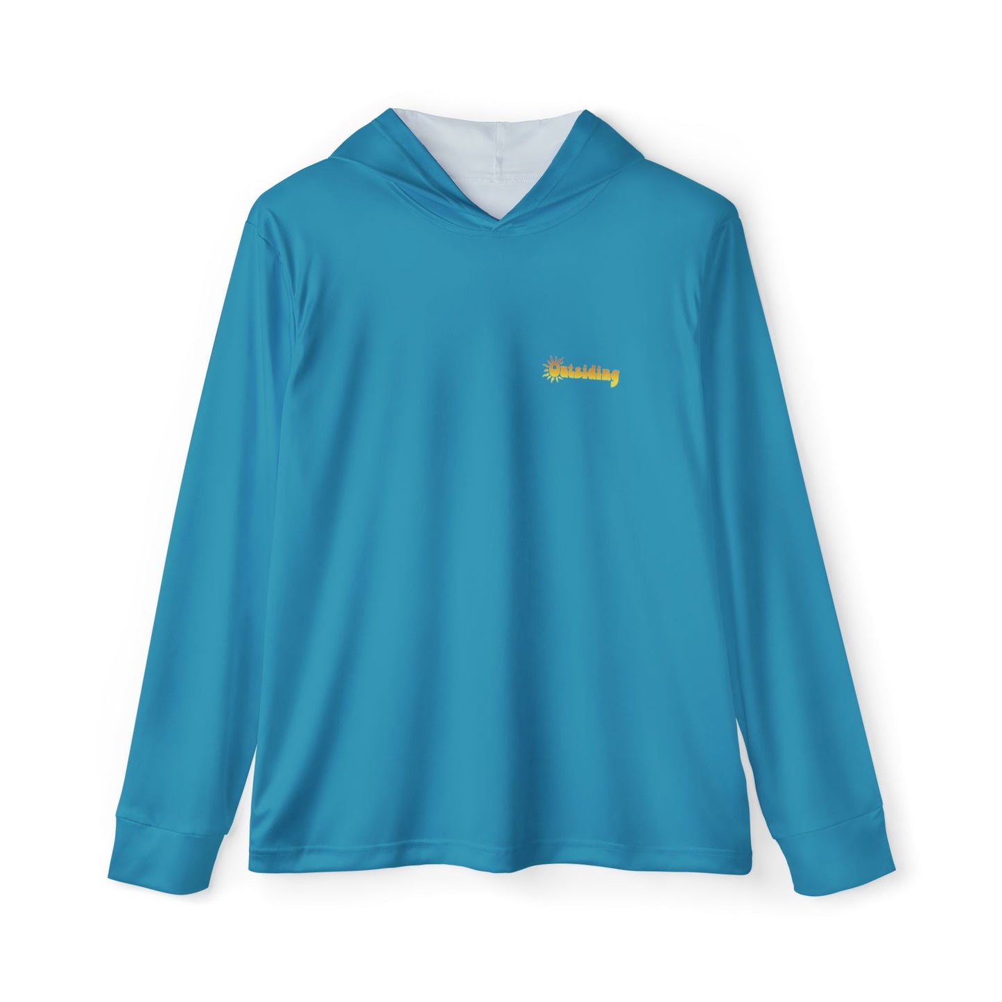 Sporty Sun Protection Hoodie in Turquoise