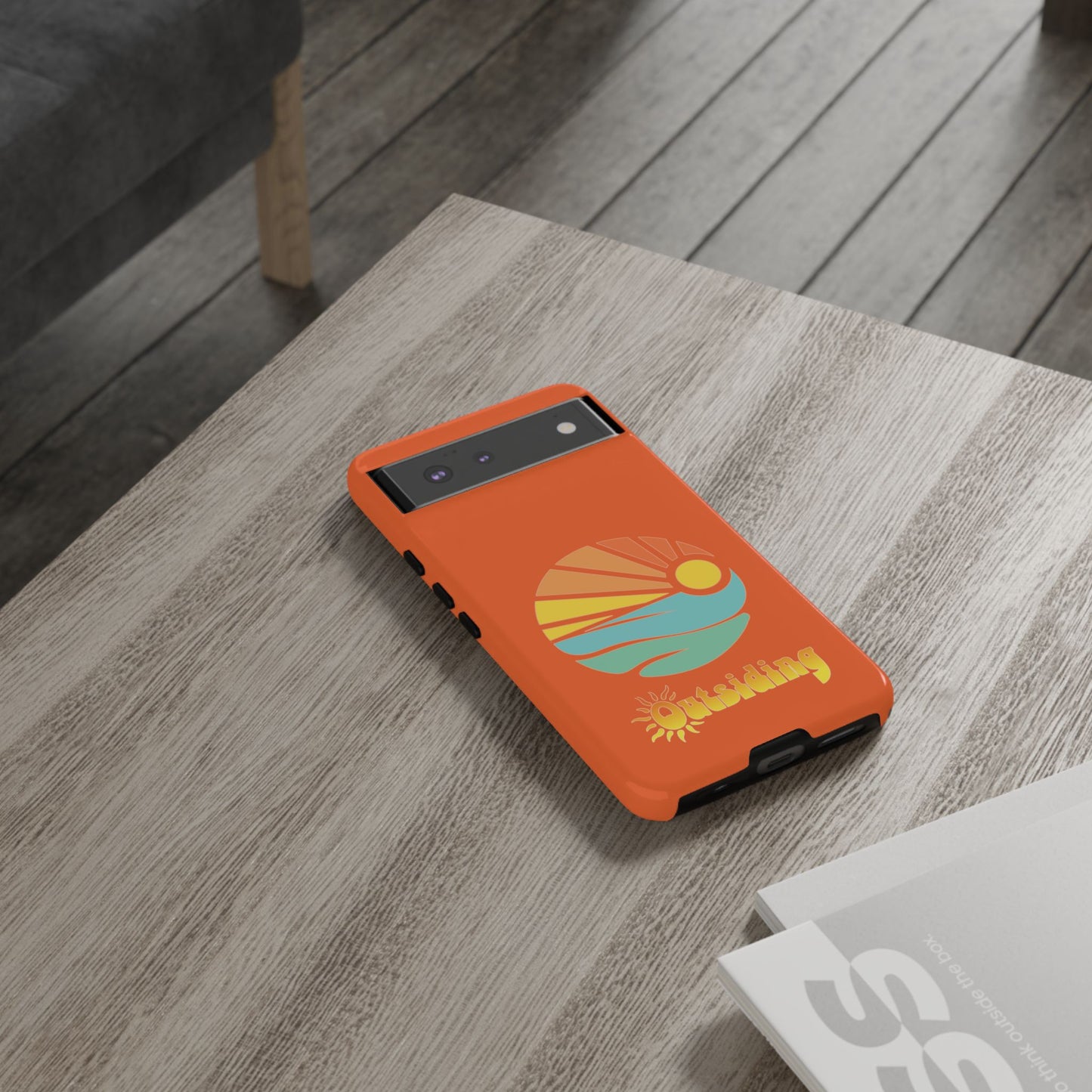 Phone Case in Orange