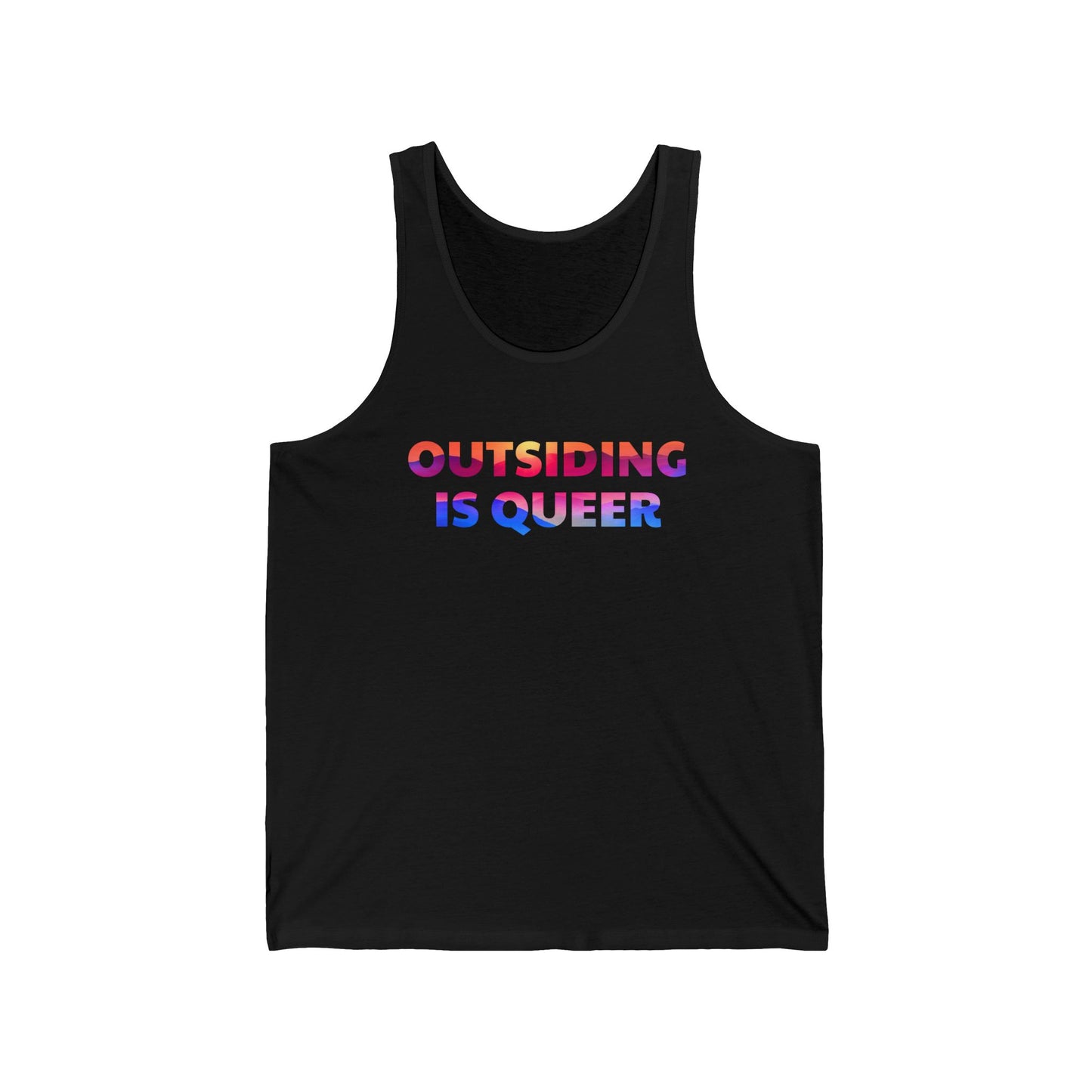Outsiding is Queer Tank - Mountains