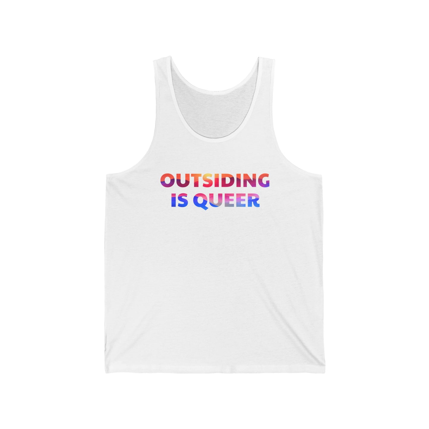 Outsiding is Queer Tank - Mountains