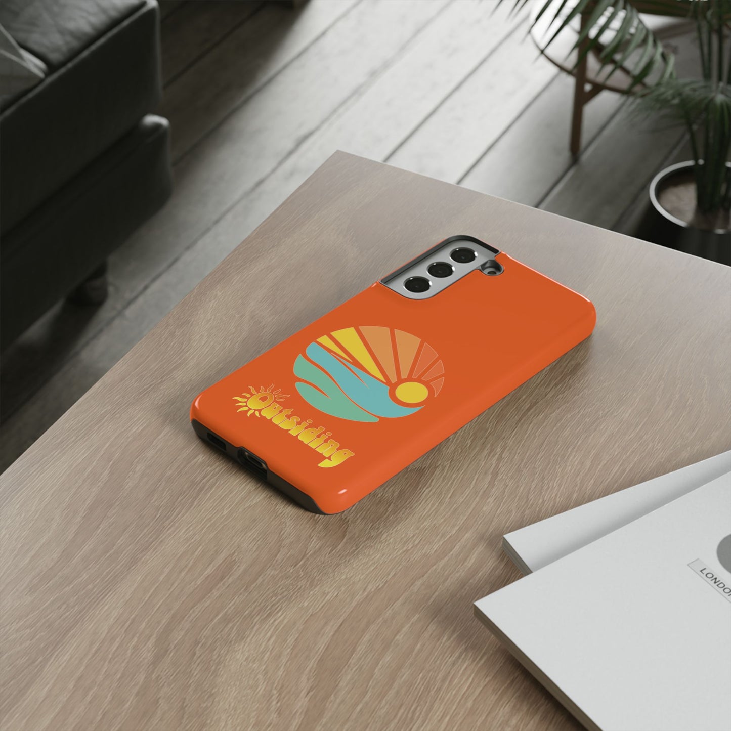 Phone Case in Orange