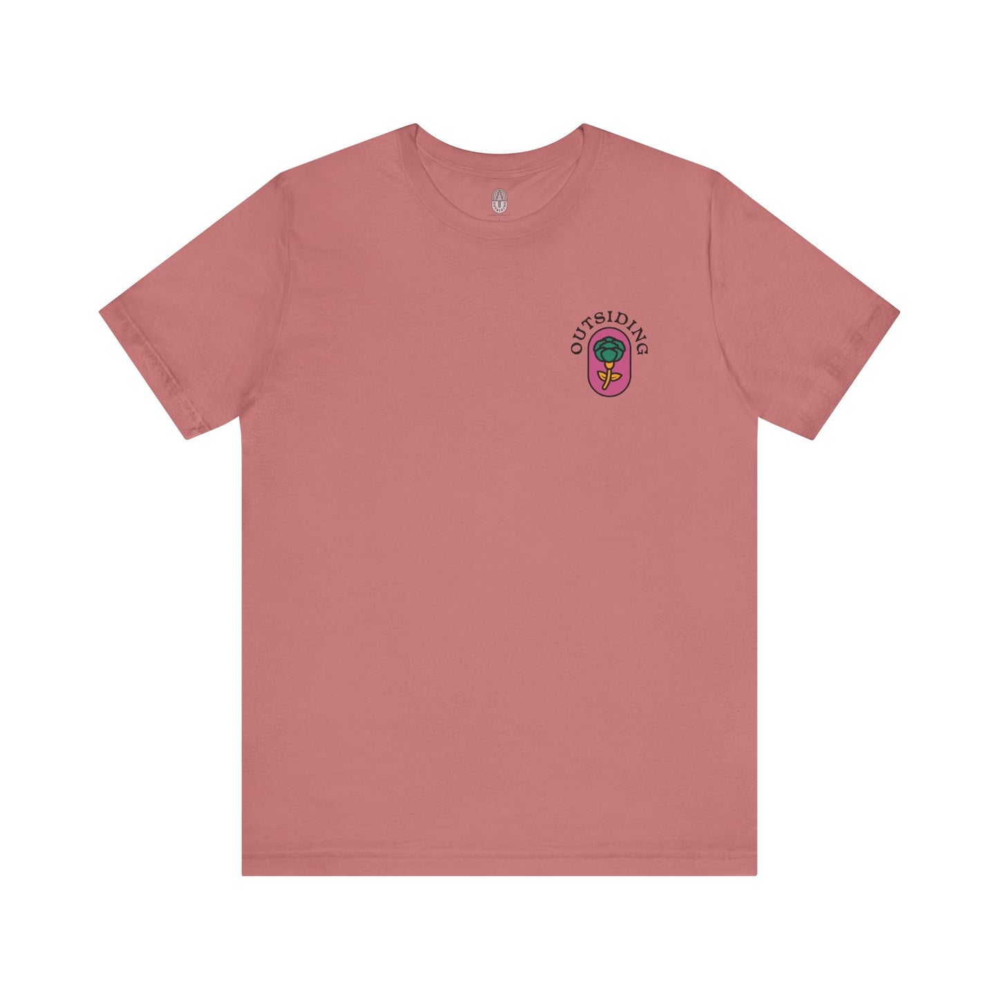 Outsiding Carnation Tee
