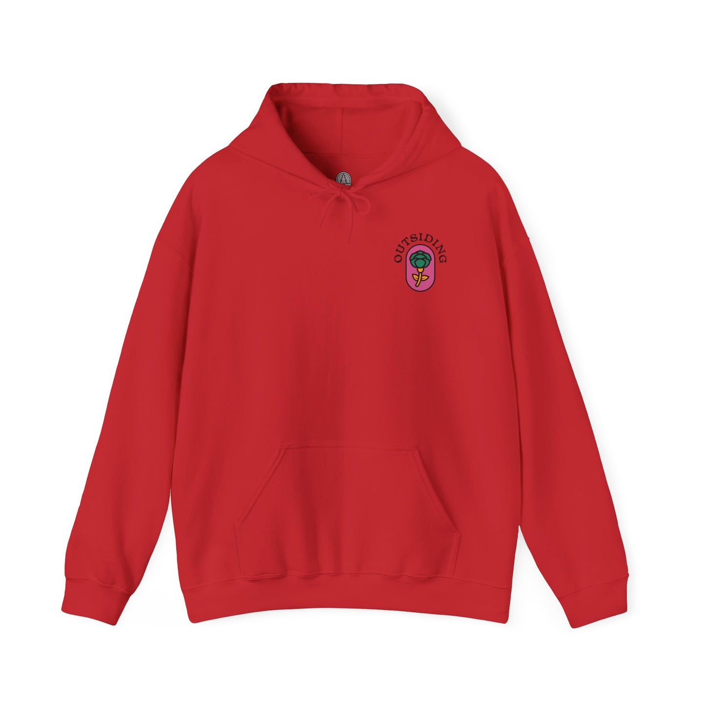 Outsiding Carnation Hoodie