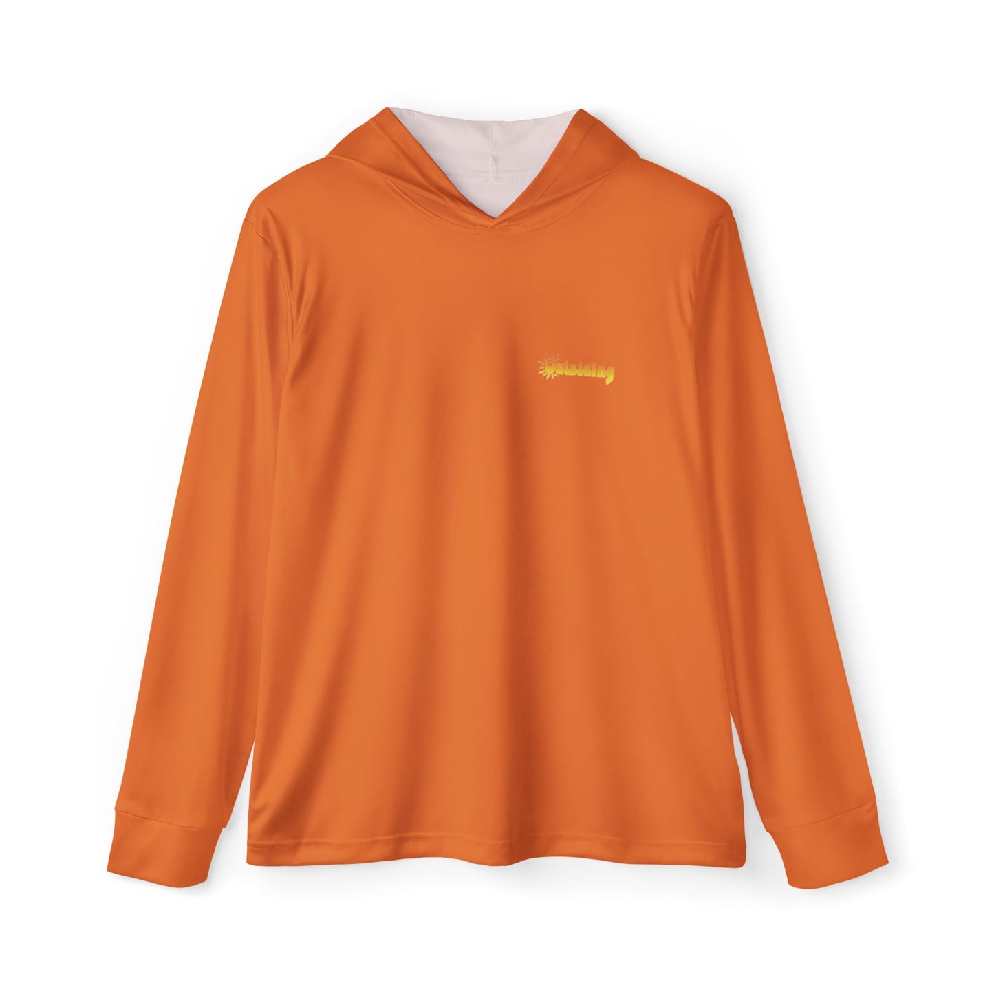 Sporty Sun Protection Hoodie in Orange