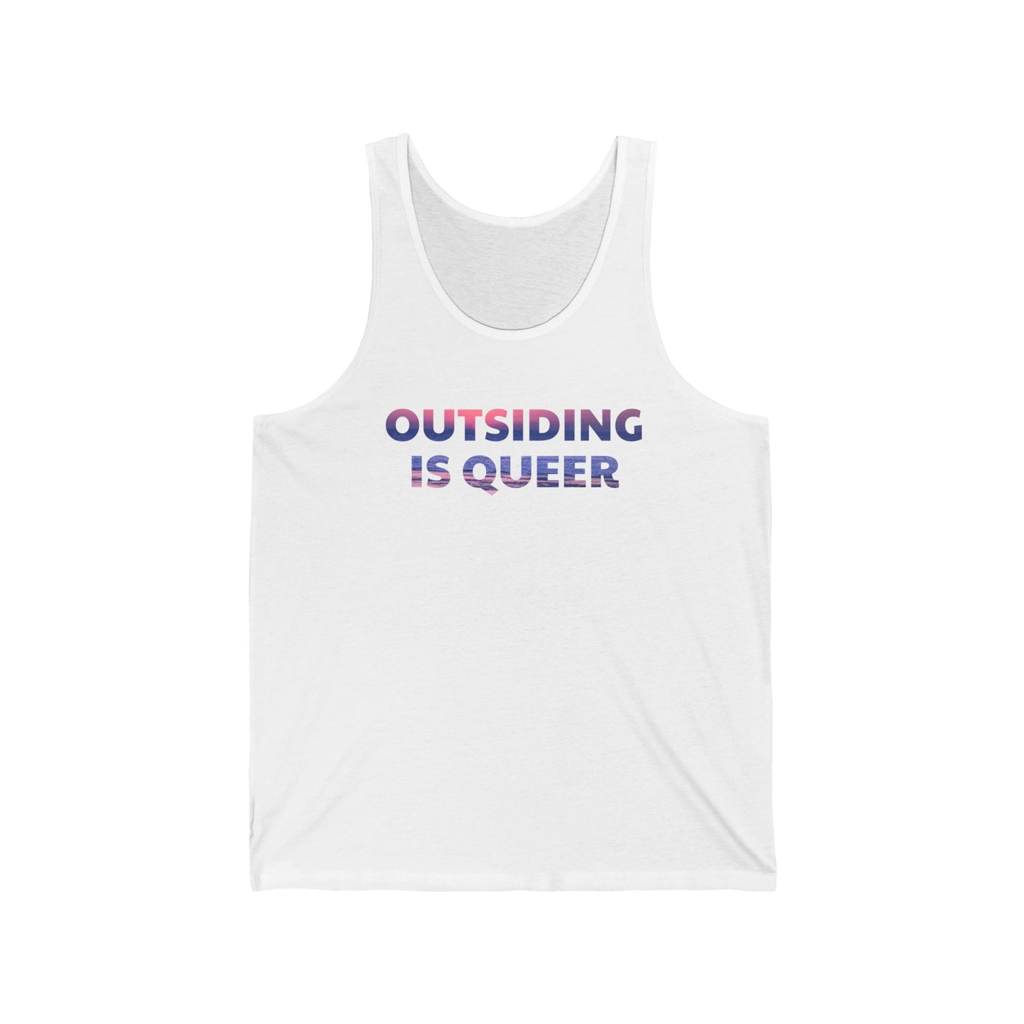 Outsiding is Queer Tank - Sunset