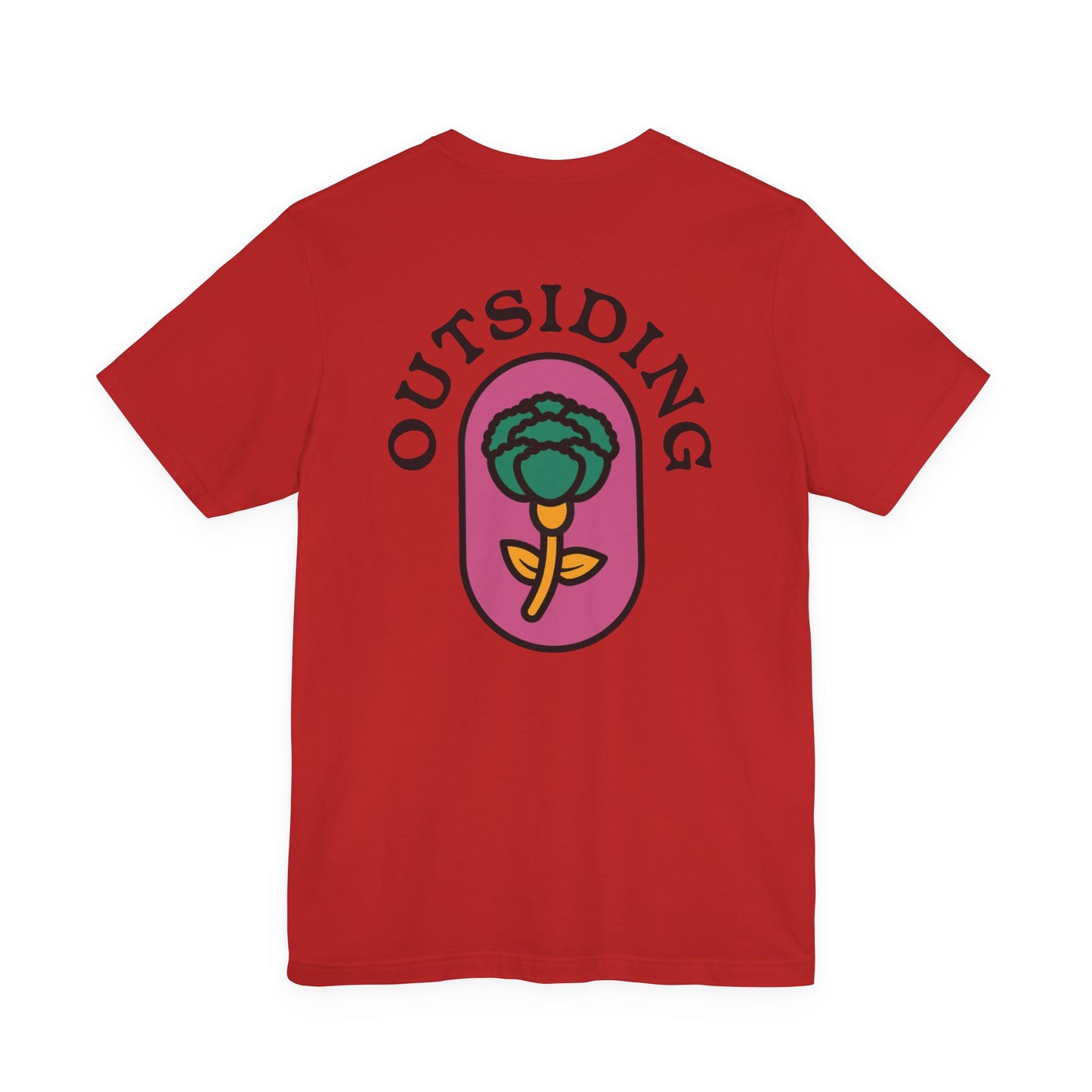 Outsiding Carnation Tee
