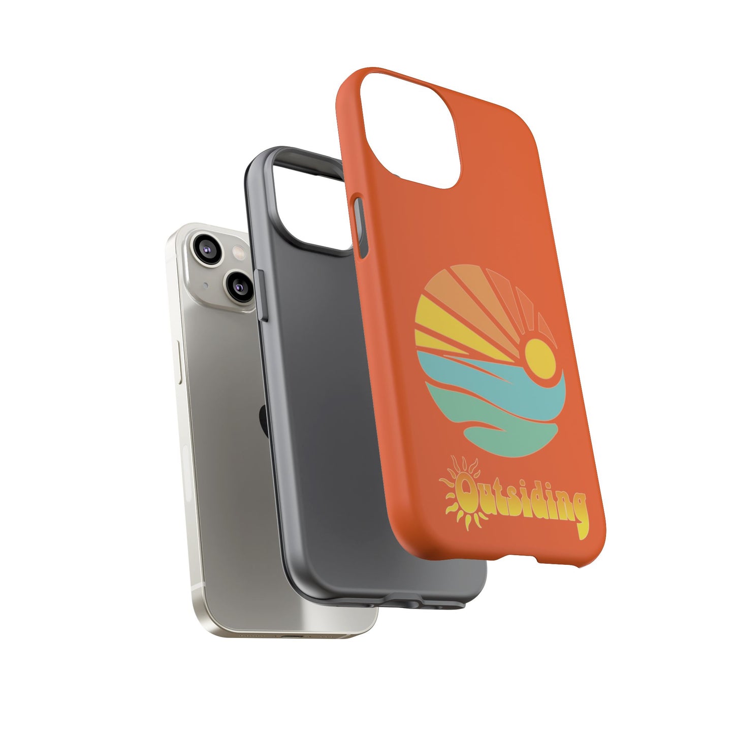 Phone Case in Orange