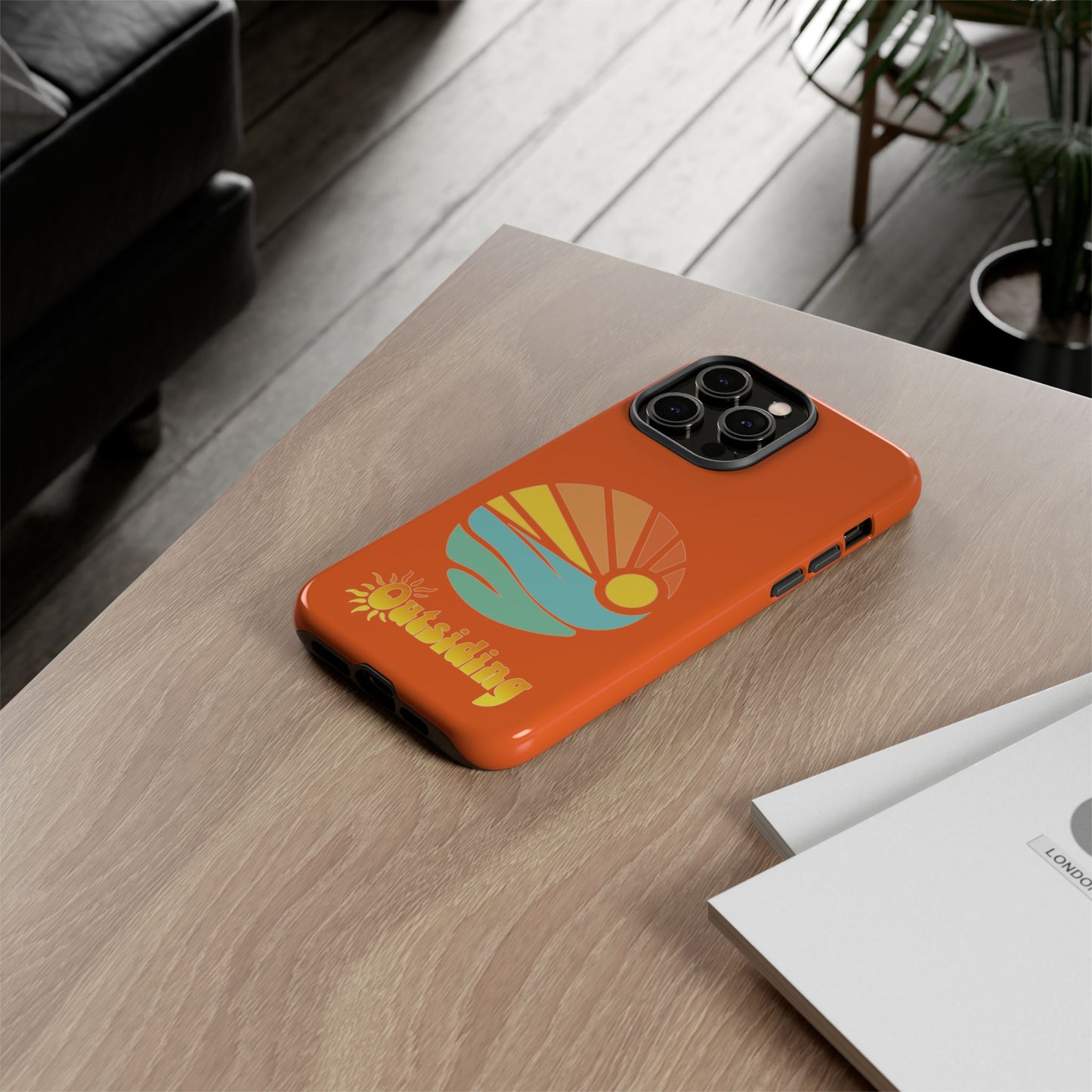 Phone Case in Orange