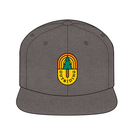 Outsiding Flat Snapback Embroidered Logo