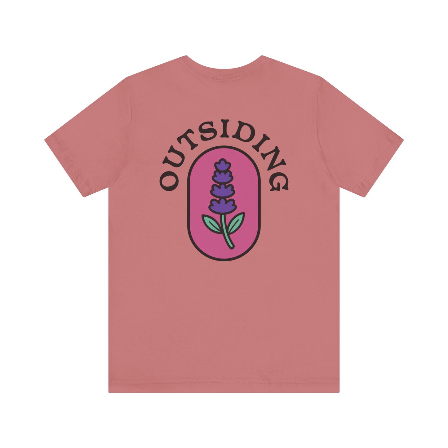 Outsiding Lavender Tee
