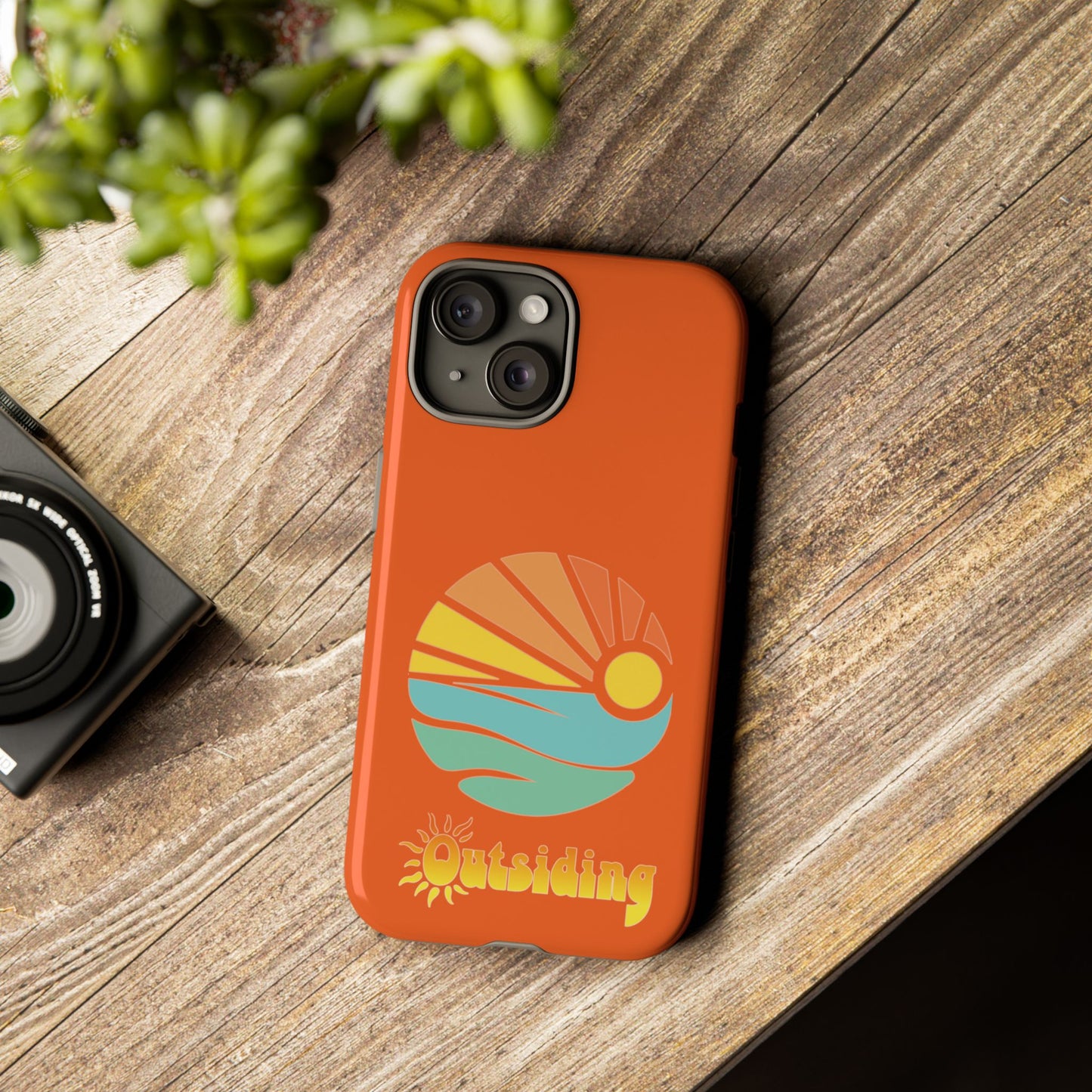 Phone Case in Orange