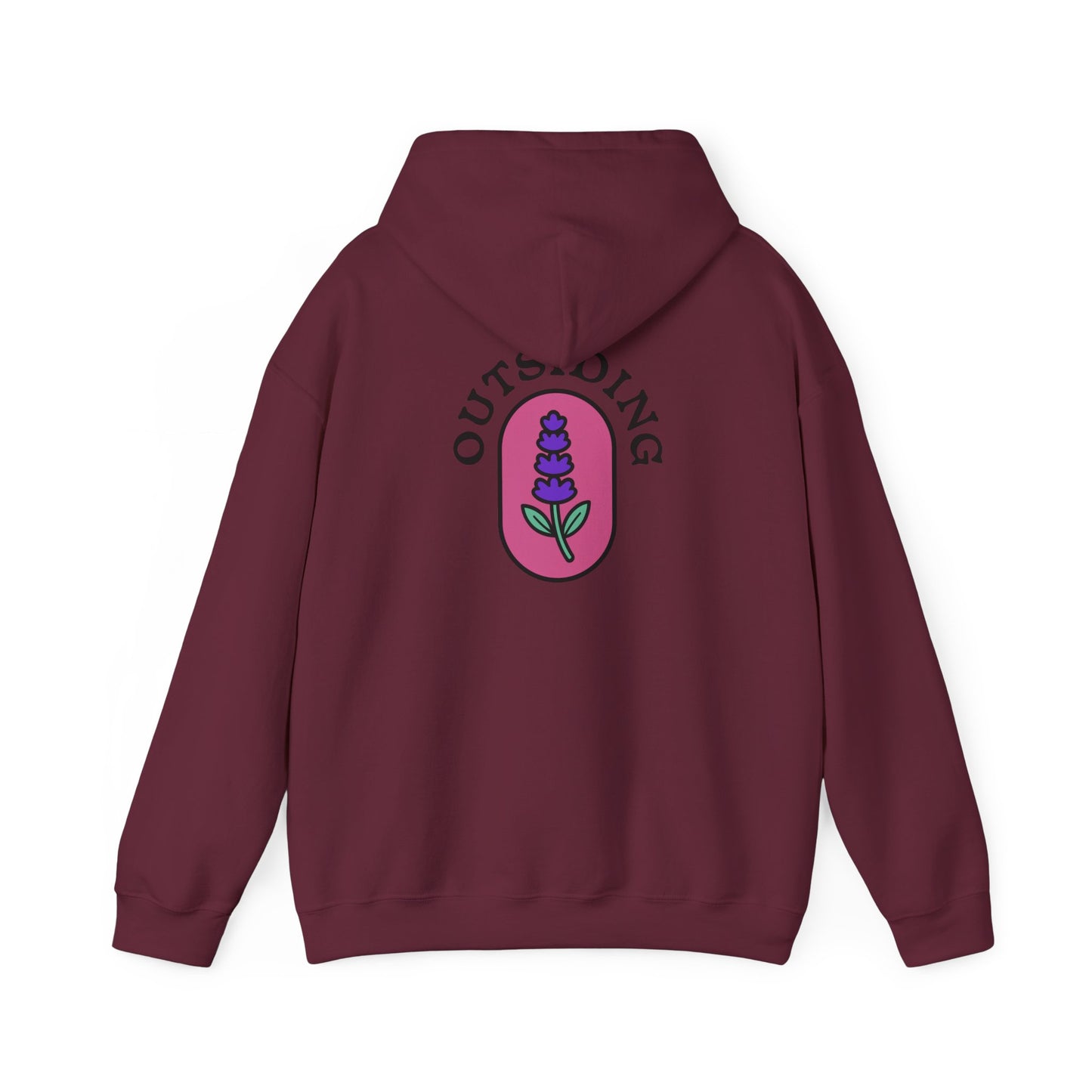Outsiding Lavender Hoodie