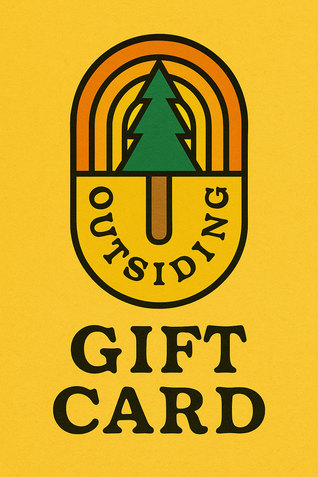 Outsiding Gift Card