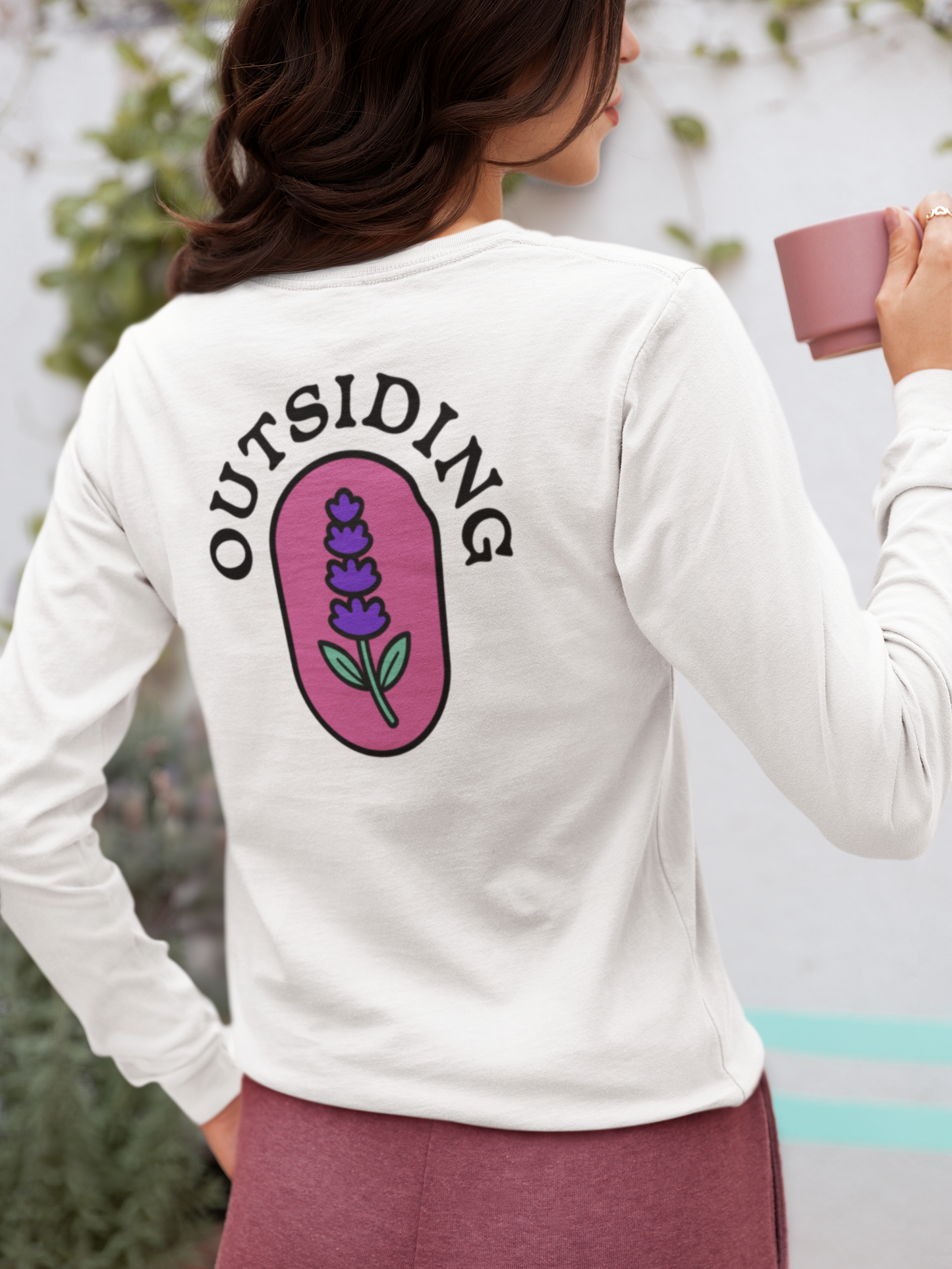 Outsiding Lavender Long Sleeve