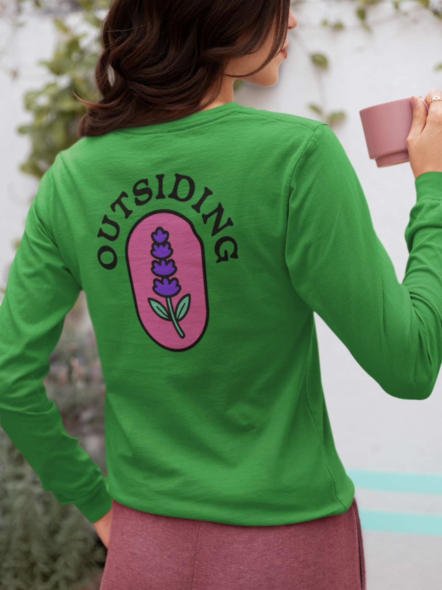 Outsiding Lavender Long Sleeve
