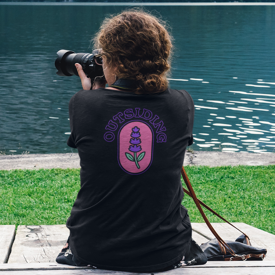 Outsiding Lavender Tee