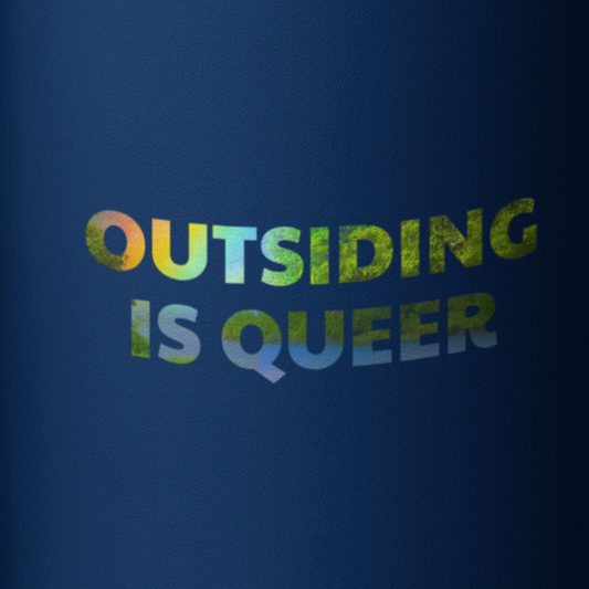 Outsiding is Queer - Rainbow Decal
