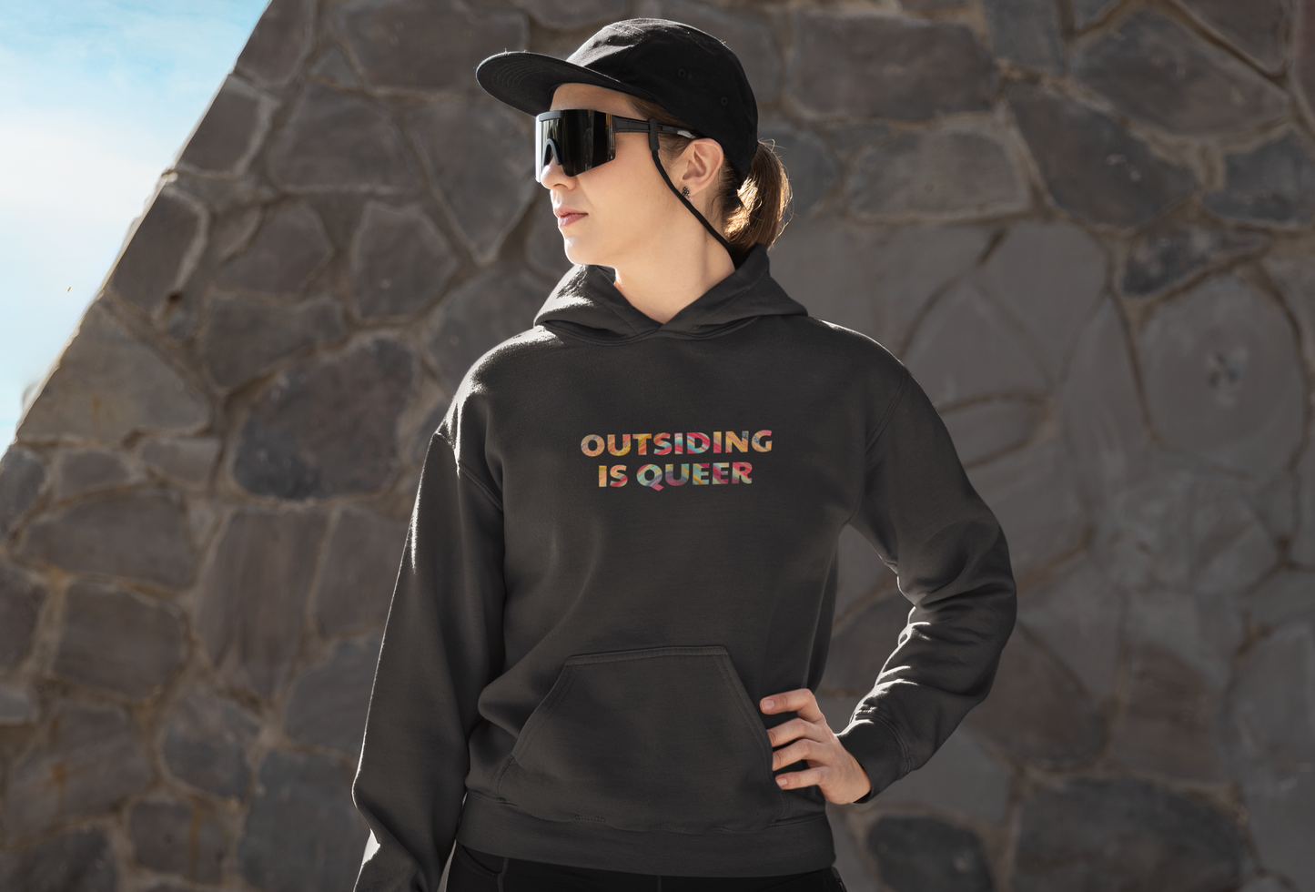 Outsiding is Queer - Vinicunca Hoodie