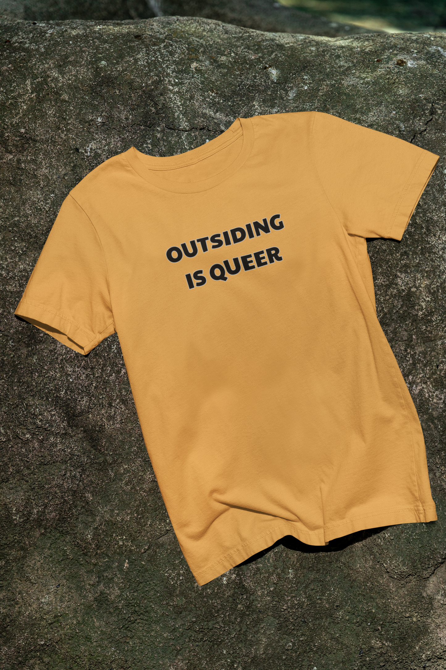 Outsiding Is Queer Tee - Statement