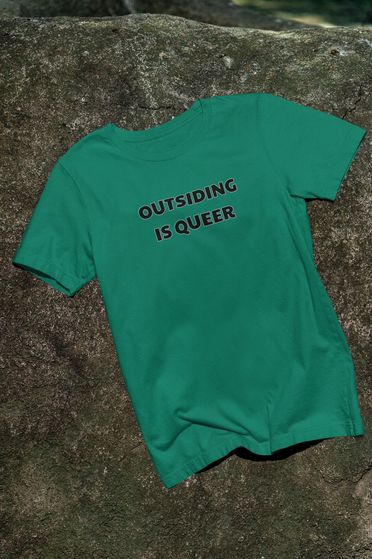 Outsiding Is Queer Tee - Statement