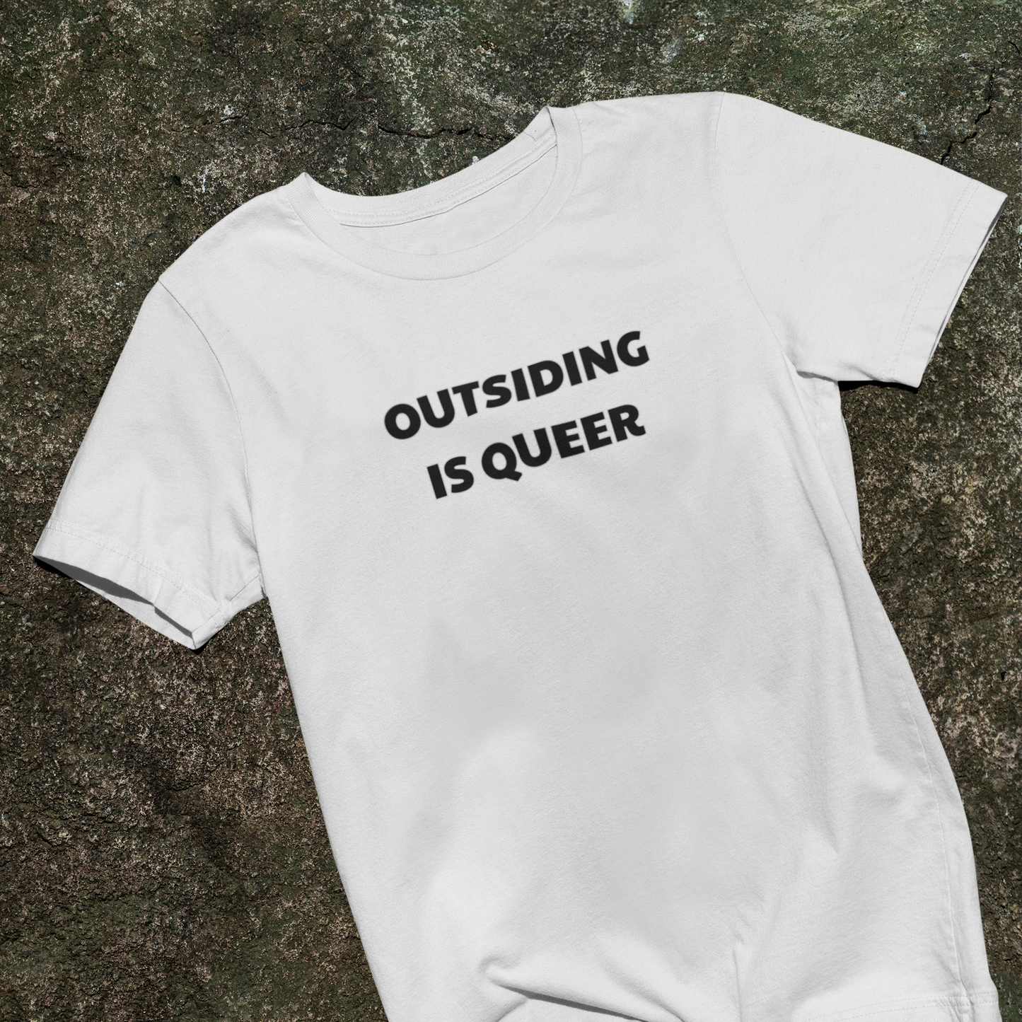 Outsiding Is Queer Tee - Statement