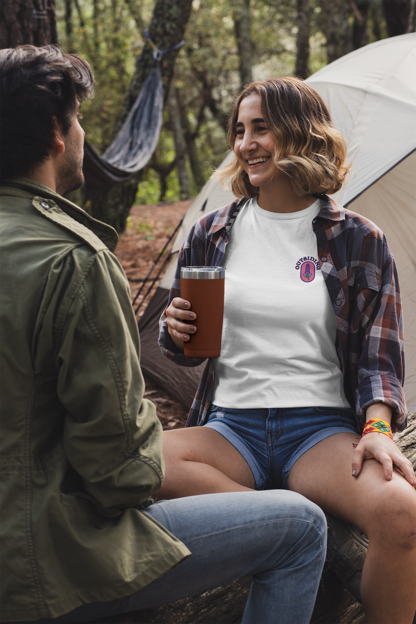 Outsiding Lavender Tee